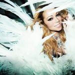 Mariah Carey white feathers