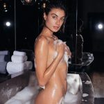 Milena Gorum nude in the bath