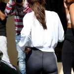 Selena Gomez ass in tight leggings