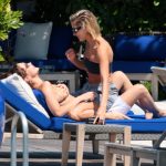 Bella Hadid Gets her Fuck on With Hailey Baldwin Straddling her In Bikinis in Miami