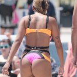 Brazilian singer Anitta Big Ass in Pink Bikini