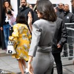 Kendall Jenner Ass in Tight Grey Pants