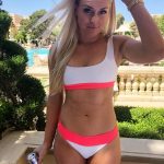 Lindsey Vonn Ass and 100 year old tits in a White bikini