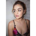 Lucy Hale Tits Out for Snapchat in a Bra