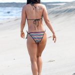 Megan Fox Mom Body in a Tiny Bikini on the Beach