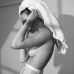 Paige Jimenez black and white topless
