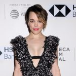 Rachel McAdams Tits Out in See Through Black Dress with Black Panties