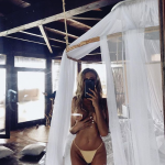 Sahara Ray Tits Out for Instagram