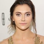 Alyson Stoner TIts Out in a Gold Dress