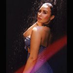 Demi Lovato Gets Wet in a Bikini in the Shower