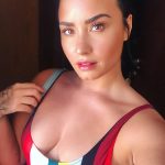 Demi Lovato Tits in a Bikini