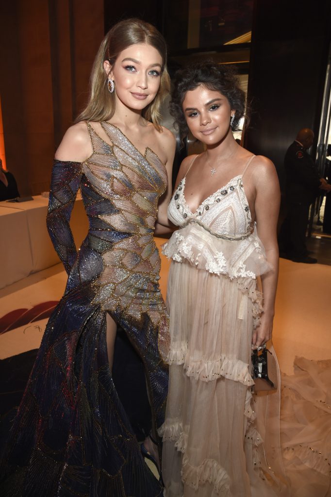 Gigi Hadid and Selena Gomez TIts Out at the MET