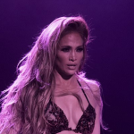 Jennifer Lopez Slutty On Stage in Lingerie