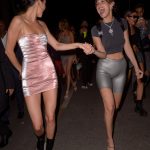 Kendall Jenner and Bella Hadid Cameltoe Braless in Cannes