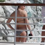 Michelle Rodriguez Tits in a Bikini in Cannes