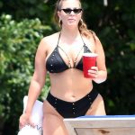 Ashley Graham Big Fat Tits and Ass in Black Bikini