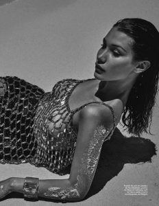 Bella Hadid Slutty Naked for Vogue Mexico
