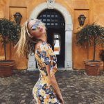 Elsa Hosk Slutty Instagram Dress