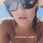 Mandy Moore Tits Out for Instagram