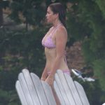 Cindy Crawford Wet Bikini in Muskoka