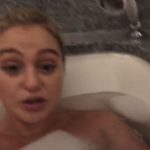 Iskra Lawrence Nip Slip in the Bath