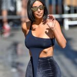 Kim Kardashian Big Fake Tits and Ass Weird Body See Through Nipples