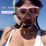Sophie Mudd Big Tits in a White Bikini