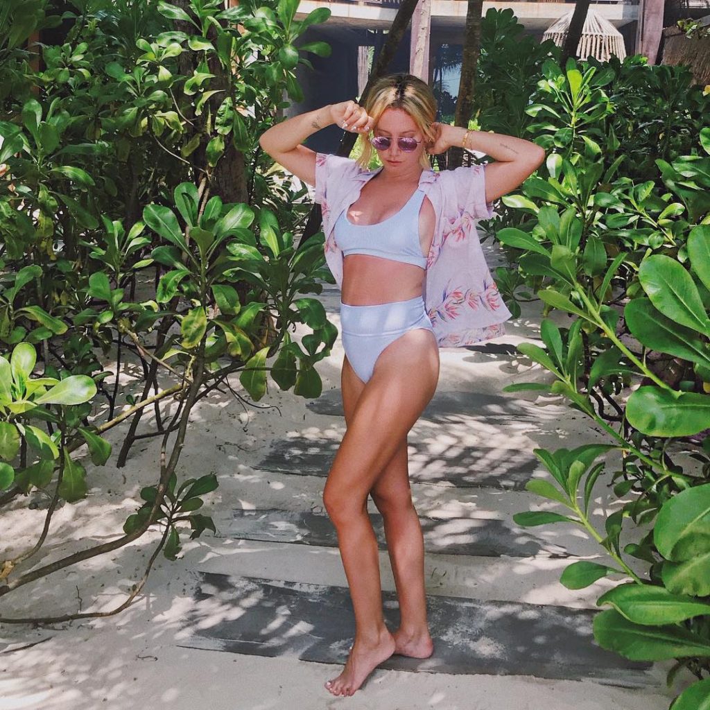 Ashley Tisdale White Bikini Instagram