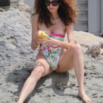 Blanca Blanco Nip Slip Spreading her Legs in Bikini