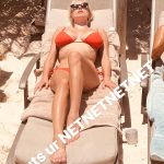 Caroline Vreeland Big Fat TIts and Gunt Red Bikini