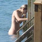 Marion Cotillard Naked Skinny Dipping Big Bush and Tits