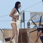 Michelle Rodriguez Ass and Tits in White Wet Bikini