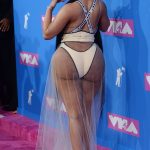 Nicki Minaj Big Fat Diabetic Ass in Nude Bodysuit VMAs