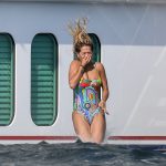 Rita Ora Ass and Tits Getting Wet in Bikini 3