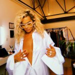 Rita Ora Big Tits Hanging White Shirt