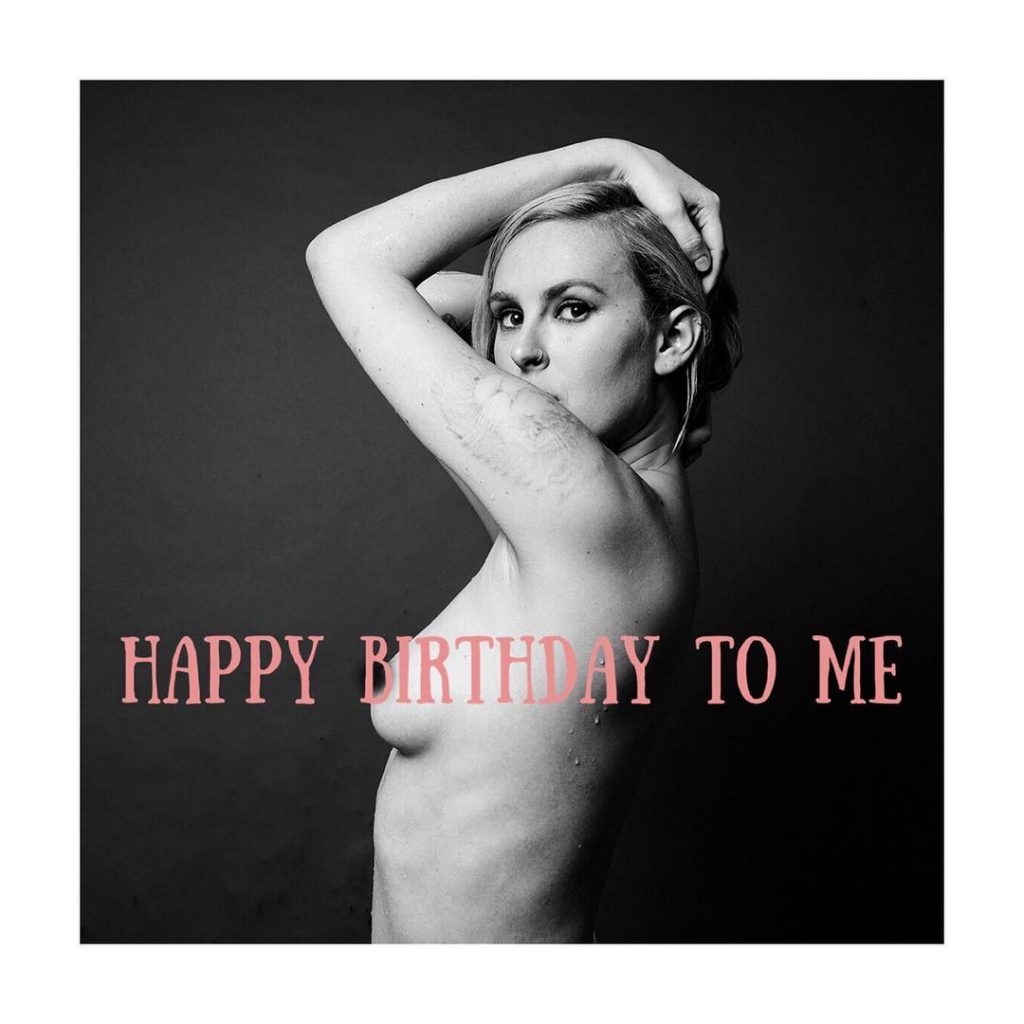 Rumer Willis Tits Out Naked for her Birthday