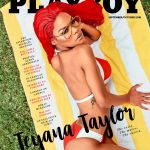 Teyana Taylor Slutty for Titty Magazine Cover Red Bikini