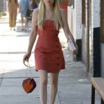 Emma Roberts Short Red Dress