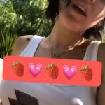 Noah Cyrus Ugly Scary Hard Nipples See Through Shirt