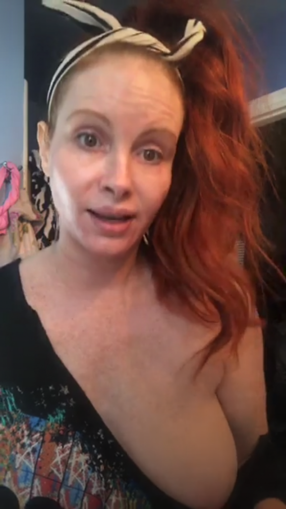 Phoebe Price Big Tits Nipple Slip Instagram Live