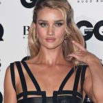 Rosie Huntington Whiteley Tits out for GQ Awards