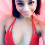 Vanessa Hudgens Big Tits Red Wet Bikini 2