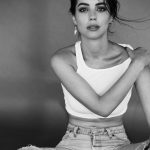 Adelaide Kane Tits Out for Fashion