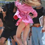 Gigi Hadid Ass in Pink Panties