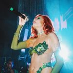 Halsey Slutty Poison Ivy Halloween Costume Ass Green Thong