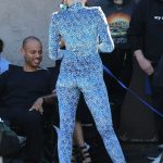 Miley Cyrus Bodysuit Pussy Print