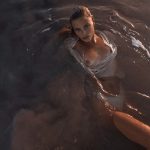 Shenise Breslin Nipples Topless Wet Photoshoot by Raex Murillo