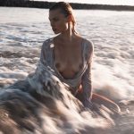 Shenise Breslin Nipples Topless Wet Photoshoot by Raex Murillo