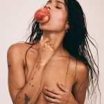 Zoe Kravitz Nude Nipples Rolling Stone 1