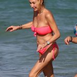 Alana Marielle Hadid Sisters Hard Nipples Wet Bikini